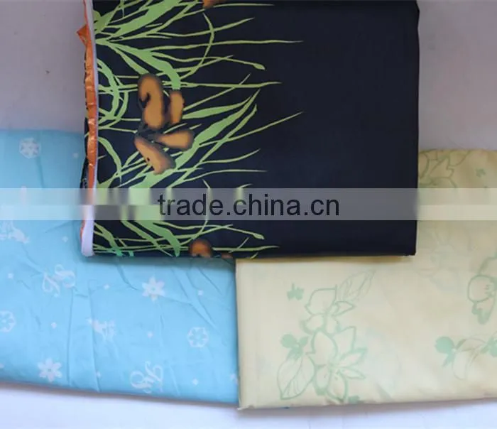 Nice floral design refrigerator cover