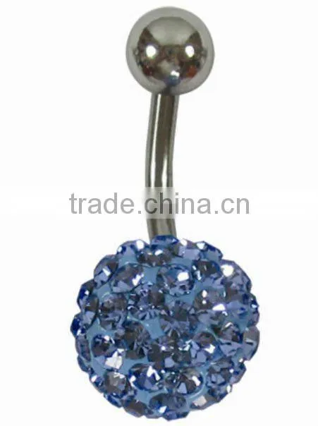 Star banana navel piercing belly jewelry