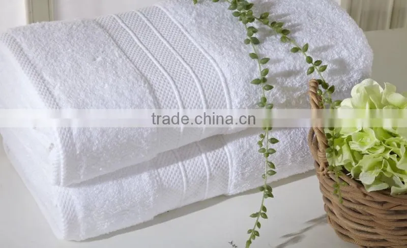 Customized luxury Hotel jacquard dobby Towel wholesale