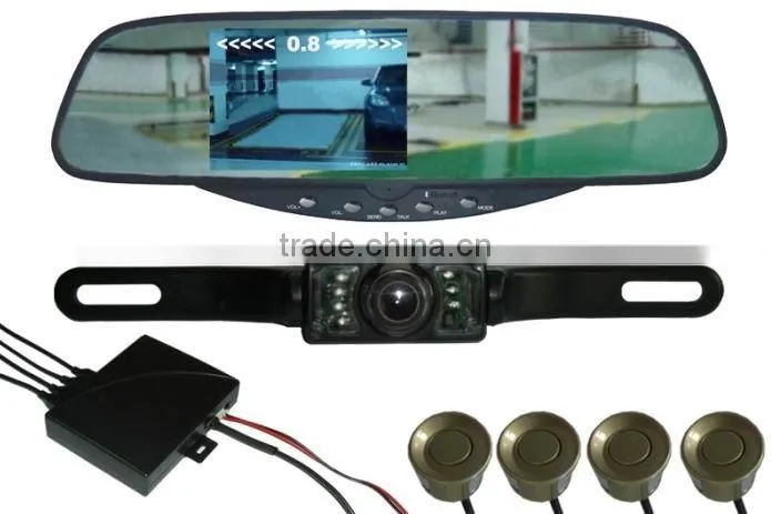 Bluetooth Rearview Mirror Car Kit BT-728SC4