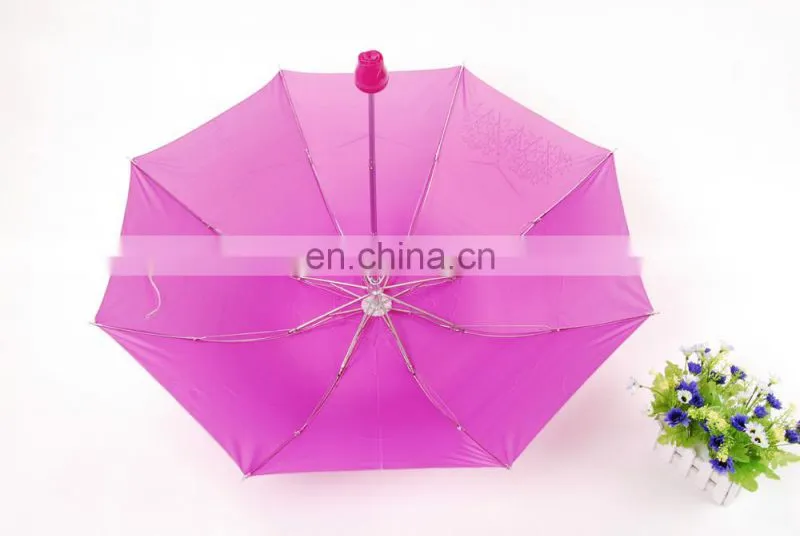 eco-friendly rose handle bottle umbrella