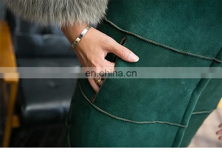 High Quality Fashion Custom Plain Genuine Leather Jacket Women Sheep Skin Jacket