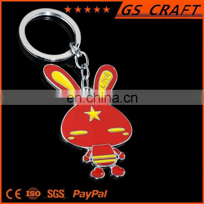 New arrival top sale good quality custom shape keychain