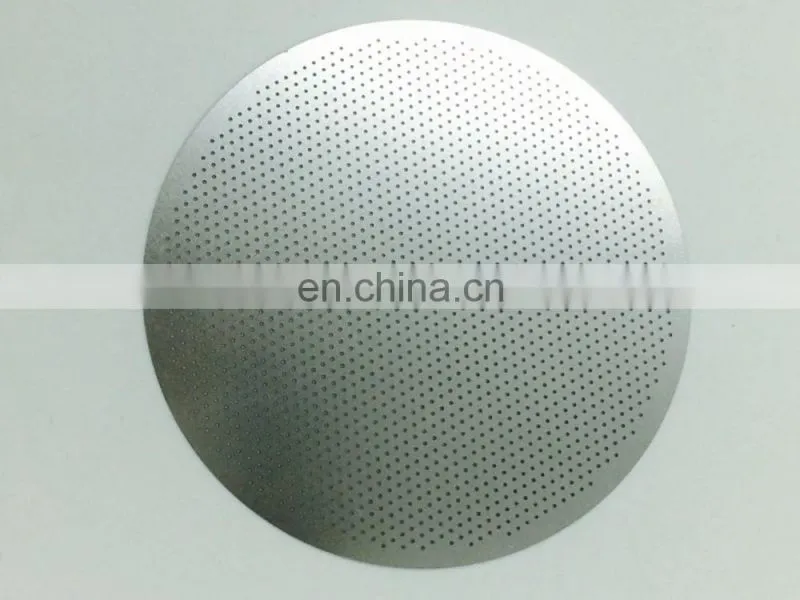 Ultra Fine mesh Reusable Stainless Steel Coffee Filter for Aeropress