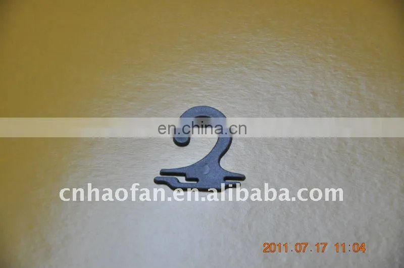 Plastic sock hook for socks display