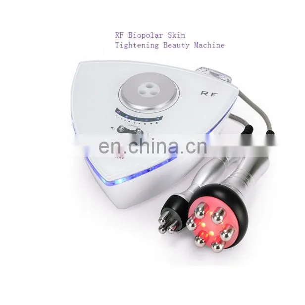 2 In 1 RF Biopolar Skin Tightening Beauty Machine for Skin Lifting Wrinkle Removal Anti-aging Device