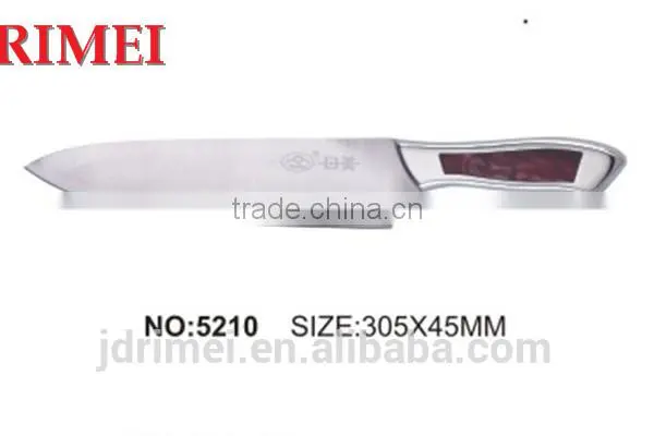 Fruit and vegetable shredding knife