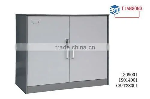 Round Featheredge KD Metal Cabinet