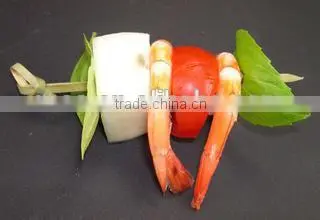 High quality Disposable Natural Bamboo Finger Food Sticks