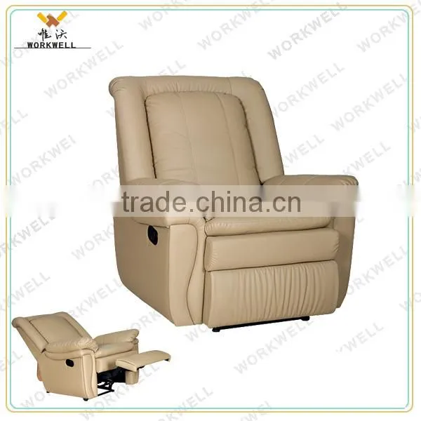 WorkWell most popular pu leather luxury recliner sofa Kw-Fu40