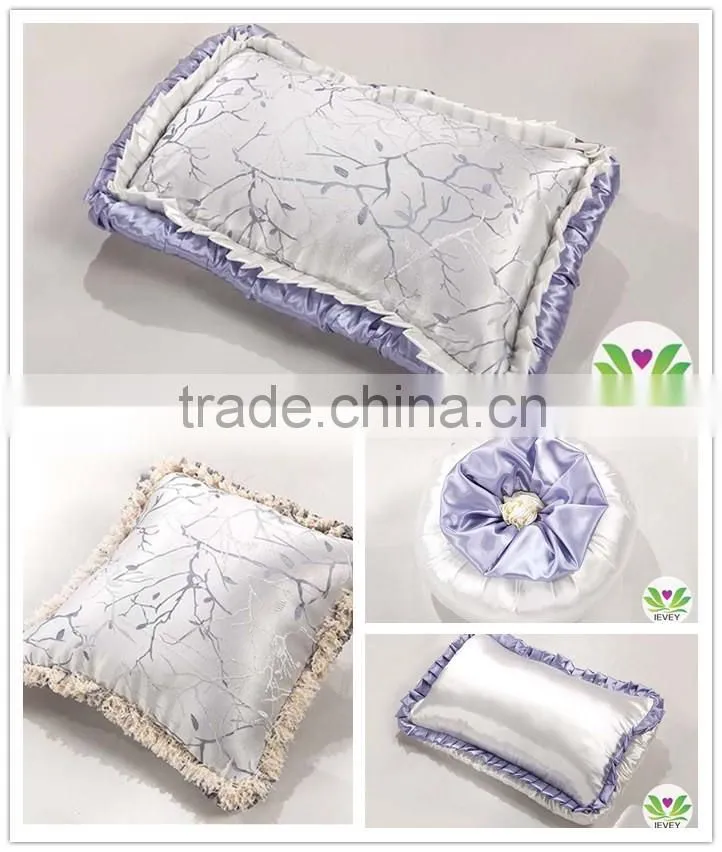 Royal silver and purple bedding set Luxury wedding bedding set 100% cotton embrodiery bridal bedding commerical bedding set