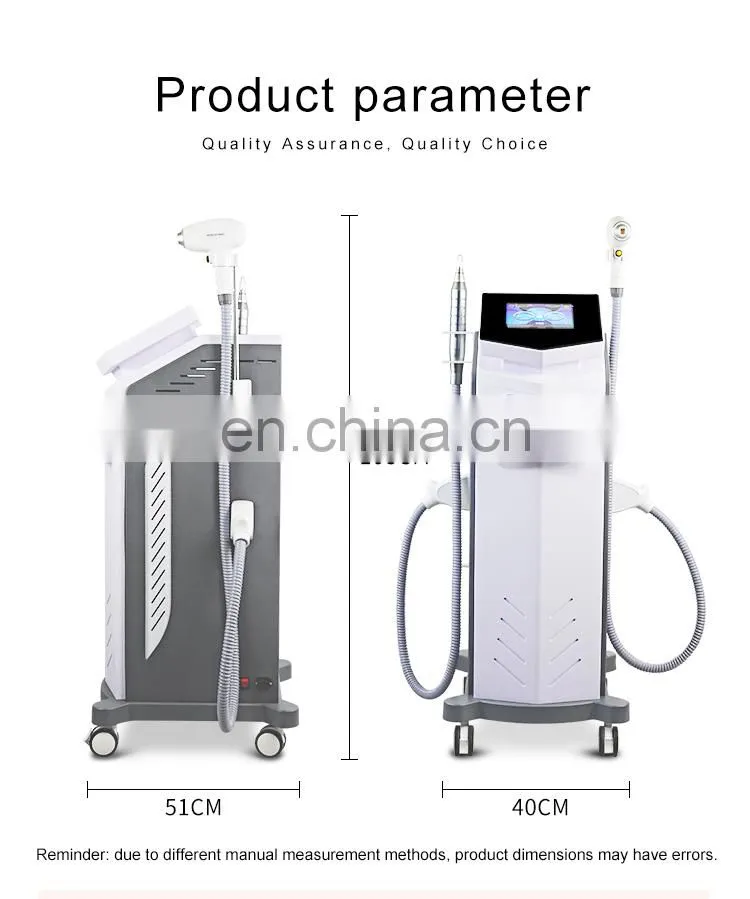808 Diode Laser Hair Removal Device 755nm Picosecond Laser Skin Rejuvenation Tattoo Removal Black face doll Beauty Equipment