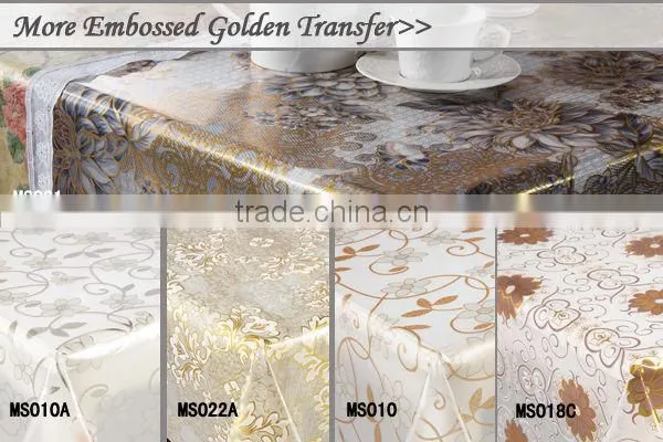 new products 2015 polyester cotton fabric wedding table cloth hall decorations wedding