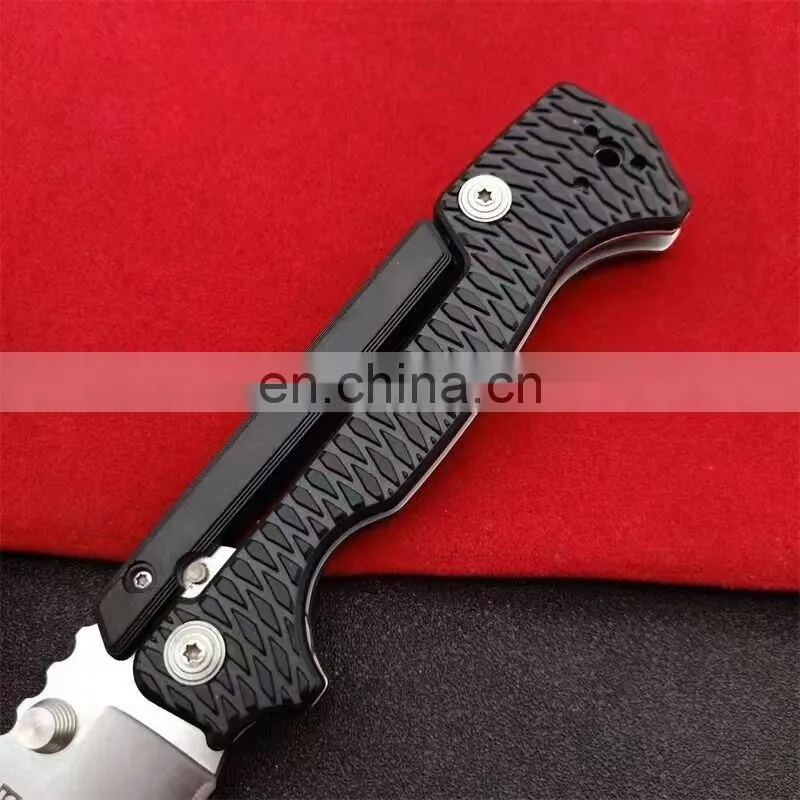 Cold Steel AD-15 Scorpion Pocket Tactical Survival Hunting Folding Knife 3.68" S35VN Blade Black G10 Handles Outdoor EDC Tools