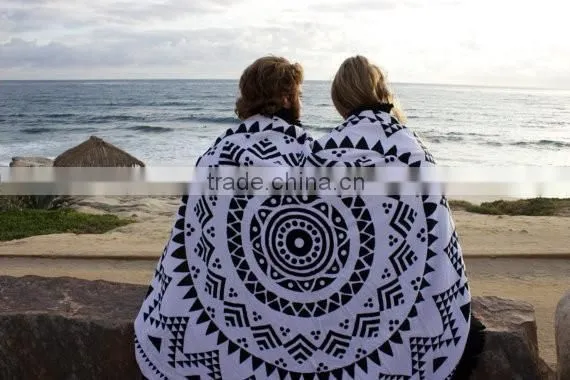 2016 Fashion Round Beach Towel For summer