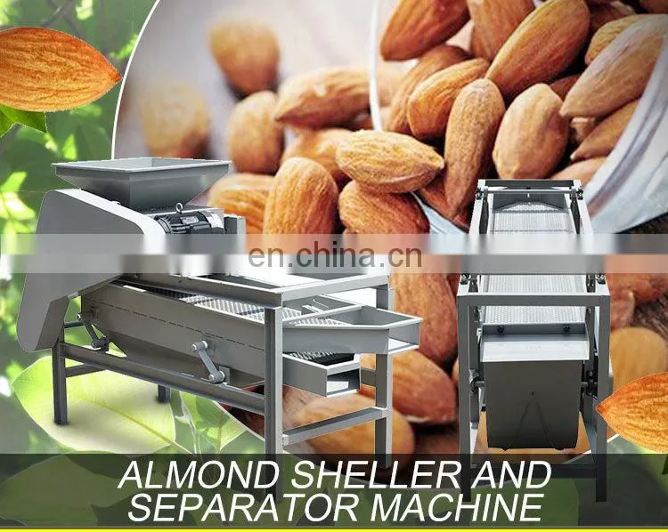 Almond Shell And Kernel Separator Hazelnuts Nuts Sorting Husking Filbert Shelling