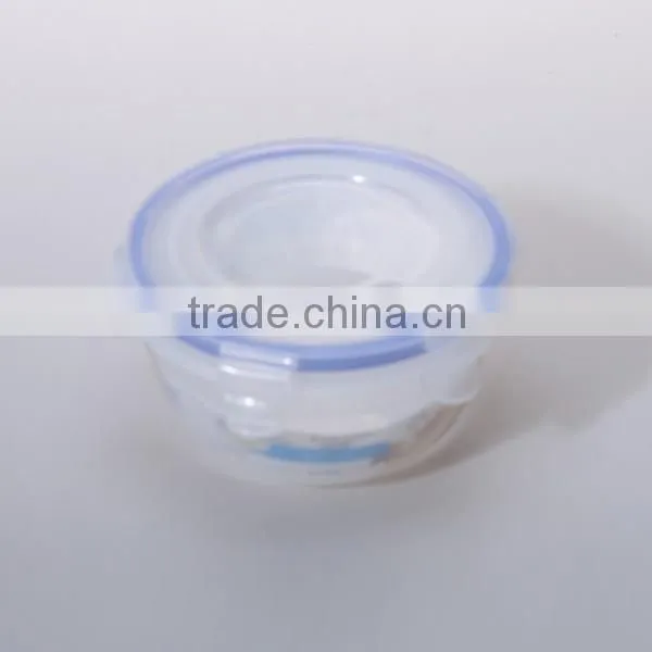 Circular microwave fresh-keeping box Edible tableware plastic