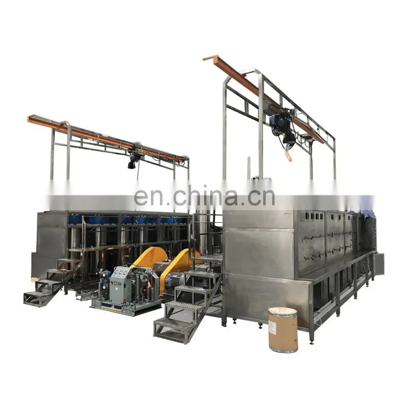 Factory sales co2 supercritical extraction machine for lab and industrial use