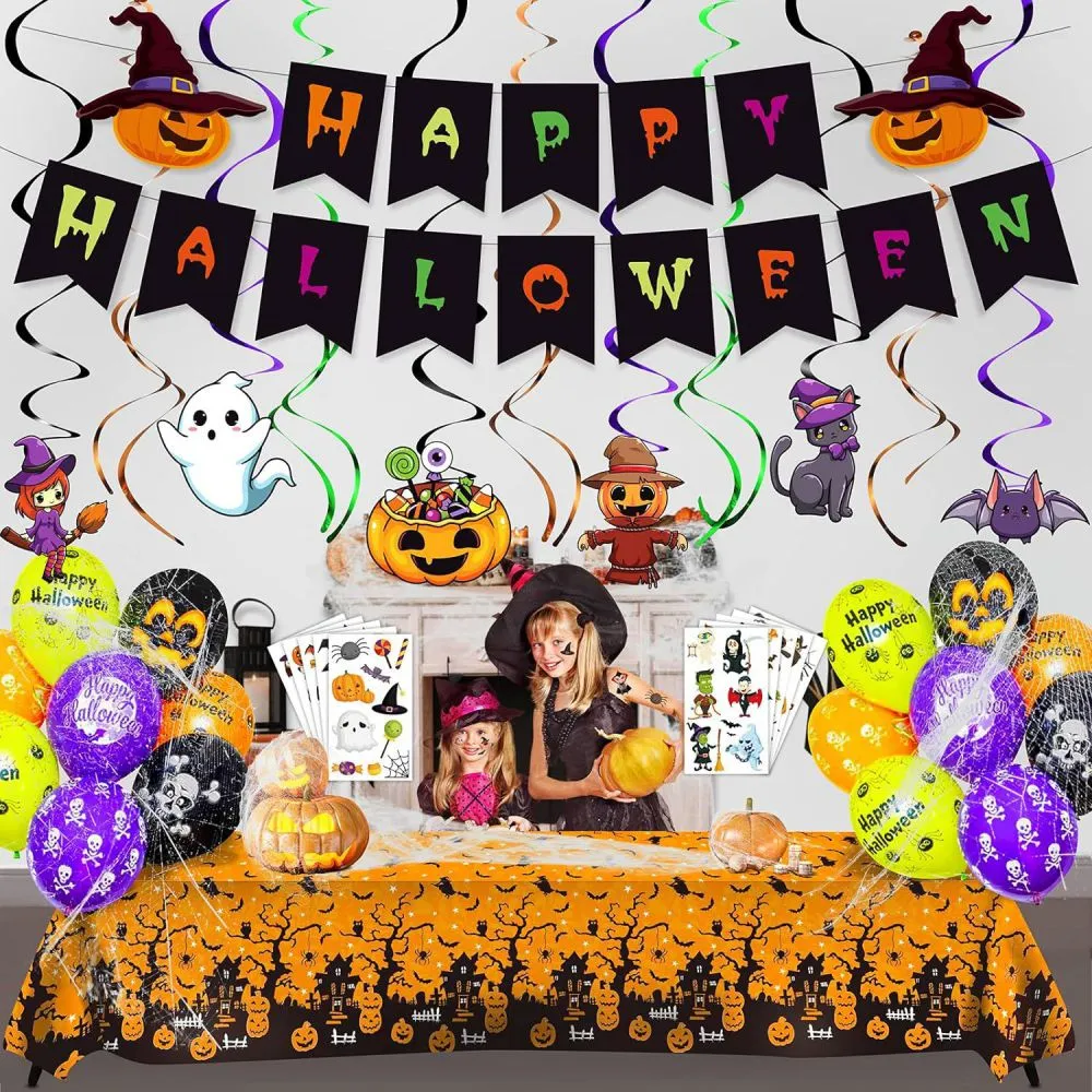 Halloween Party Supplies Paper Tableware Set 2 (1)