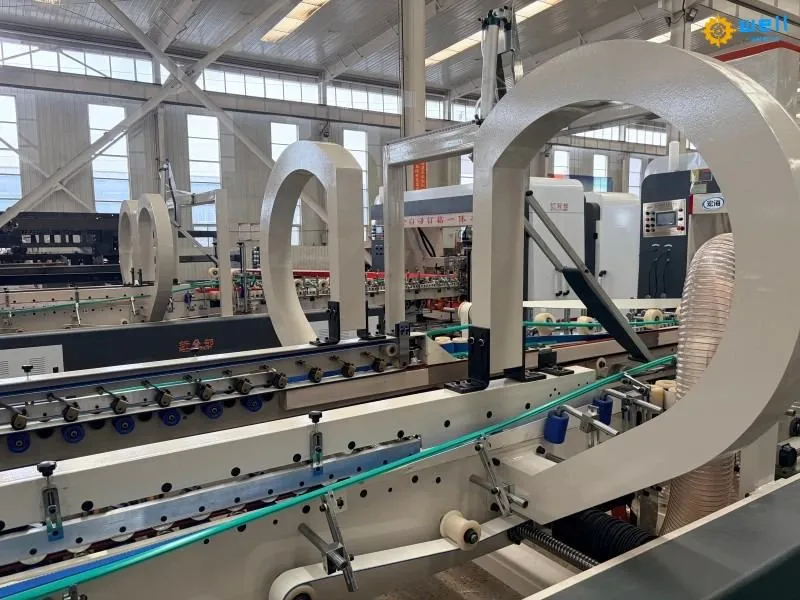 automatic folder gluer stitcher machine