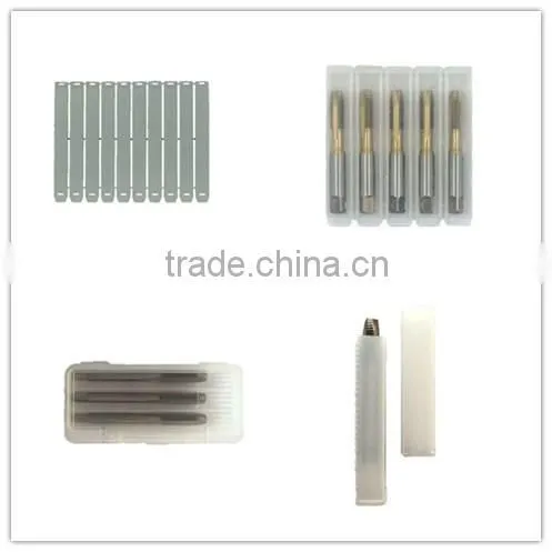 HSS BSP Pipe Spiral Pointed Machine Thread Tap 1 / 8 Pitch
