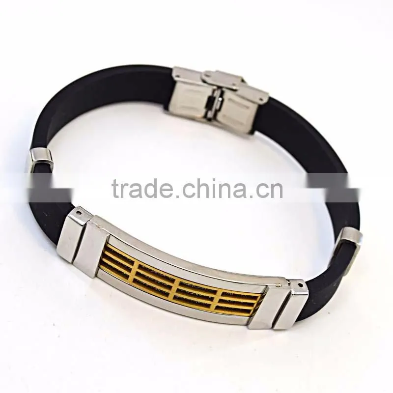 cheap custom silicone bracelet rubber wrist band silicone bracelet