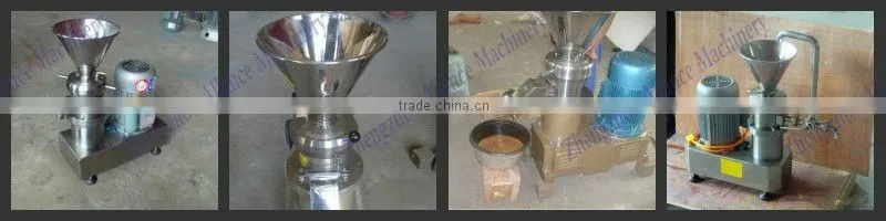 Exported to Negeria peanut butter making machine from China supplier