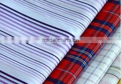 100% cotton yarn-dyed fabric 21s/32s/40s