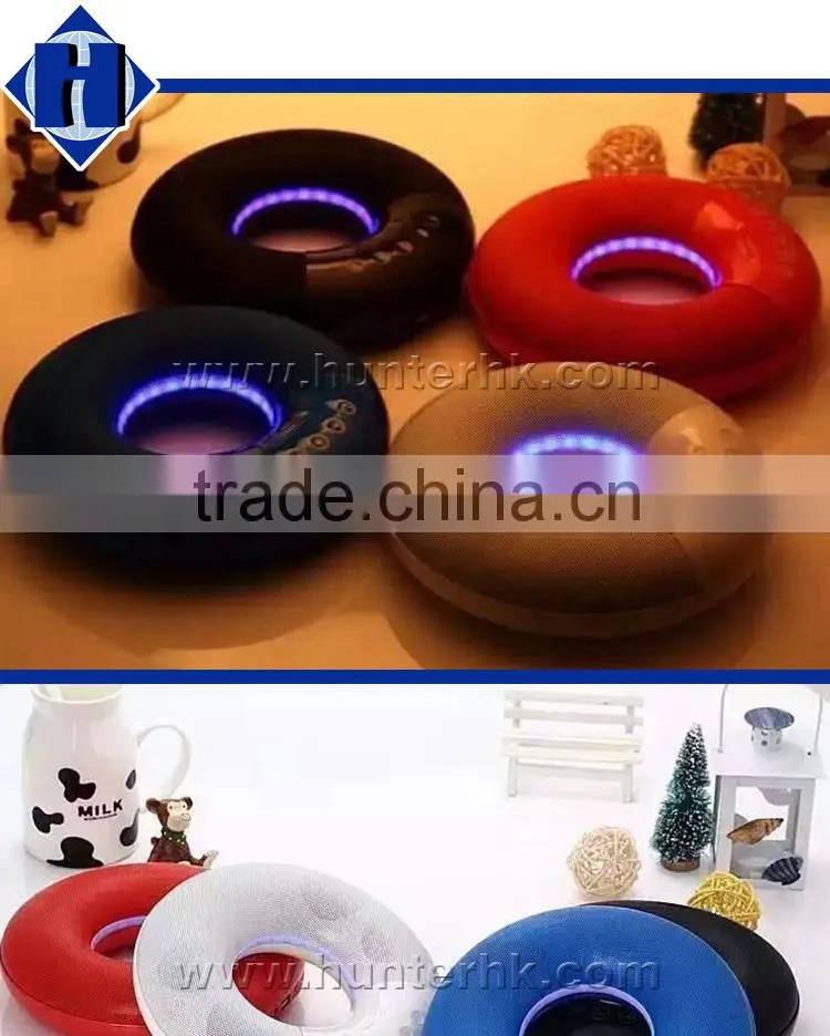 Doughnut Shape LED Light Flashing Bluetooth Speaker