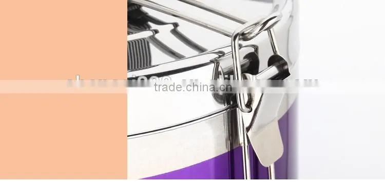 caitang stainless steel hot food thermal carrier box/ tiffin lunch box/ Portable hand pot