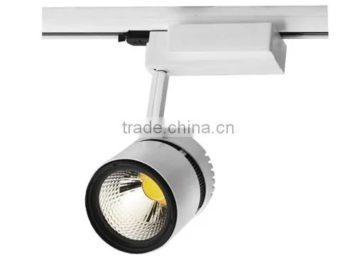 50w high lumen led track rails light for jewelry store