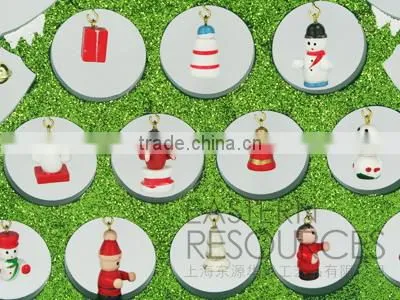 Wooden Tabletop Christmas Glitter Tree Ornament Kit