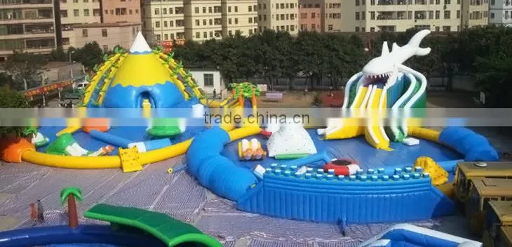 New Point Cheap inflatable double water slides, water slide for inflatable pool