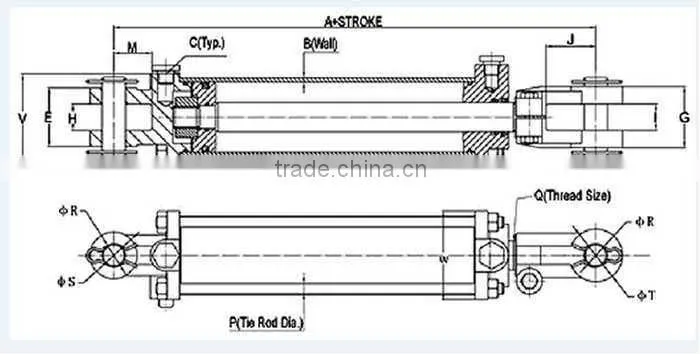 good quality AG pump hydraulic cylinders
