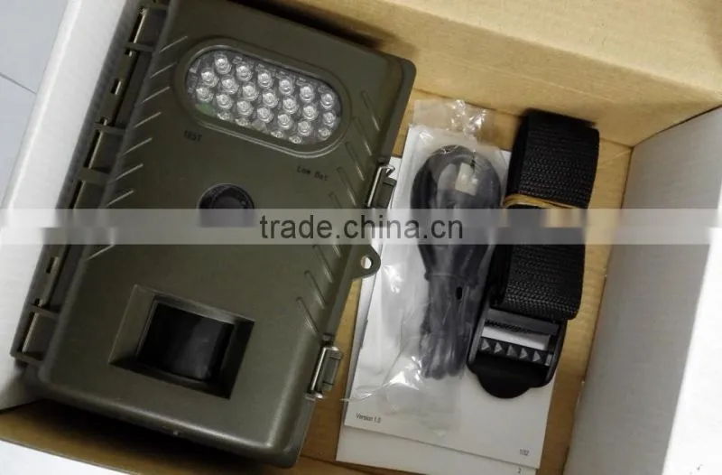 720P Weather-proof IP66 black IR hunting camera