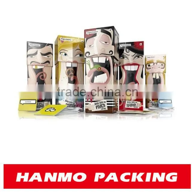 cardboard toy packaging box with clear pvc window factory price wholesale OEM ODM design
