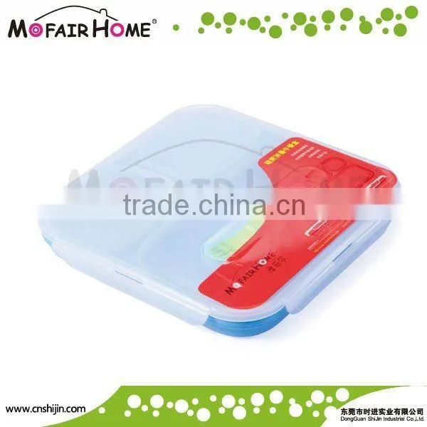Popular lock lids silicone insulated food container
