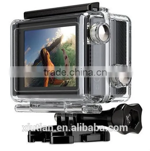 GoPro Hero 3 3+ External LCD Screen for BacPac Display Viewer Monitor with Backdoor Case Cover for Go Pro Hero Action Camera