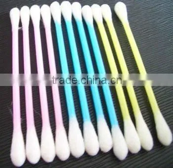 colored cotton buds( 200pcs) manufactuer