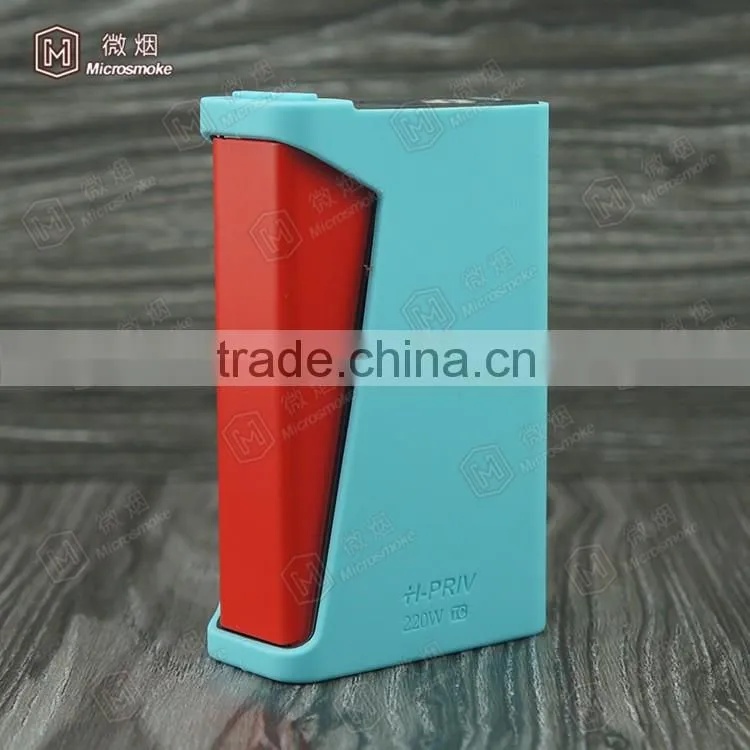 ORIGINAL Smoke H-PRIV 220W TC silicone case Fit for Black Silver White Color Smoke H-PRIV 220w Box Mod