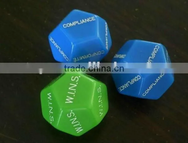 8side dice , numbers dice