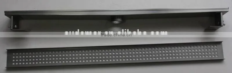 Audemar C Series Fold Edge Stainless Steel Grating For Floor Drain With Adjustable Fixed Feet