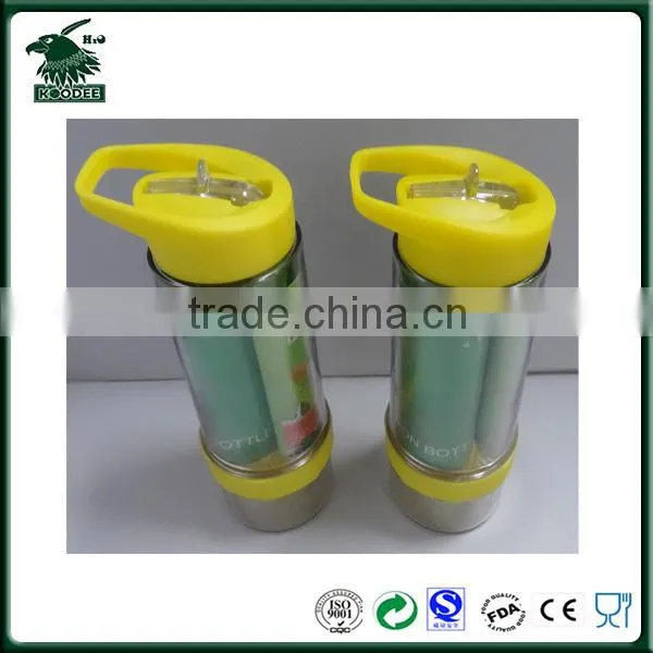 Hot Selling BPA Free Squeeze Bottle With Nozzle Lemonade Bottle