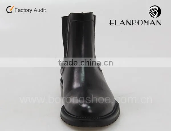 Italian fashion leather boots shoes men for outdoor