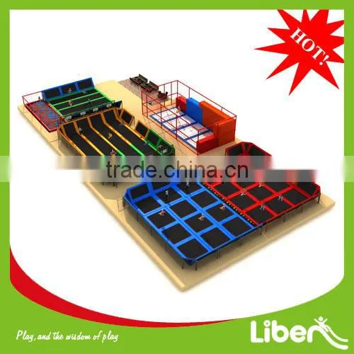 Factory price kids indoor trampoline bed with 5 years warranty