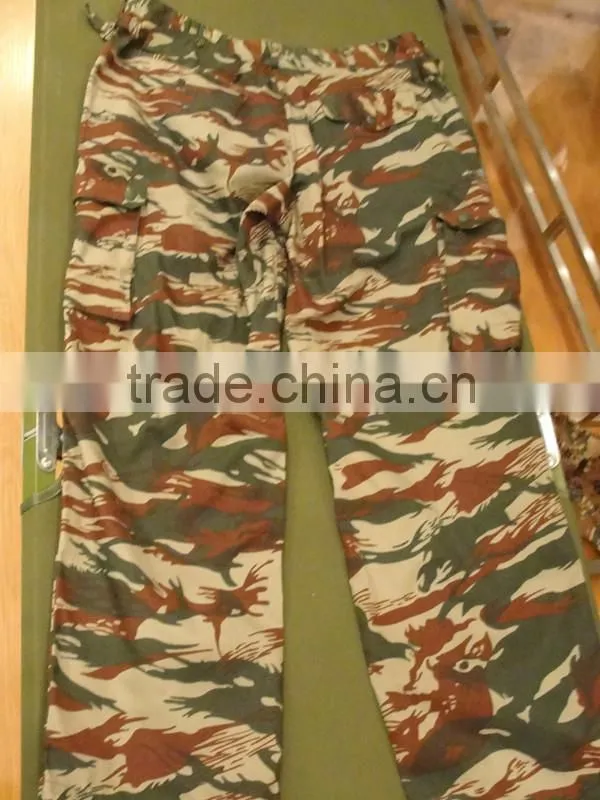 France Camouflage BDU Military Uniform