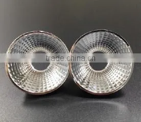 High quality optical pc reflector for 8 w cob led spot light