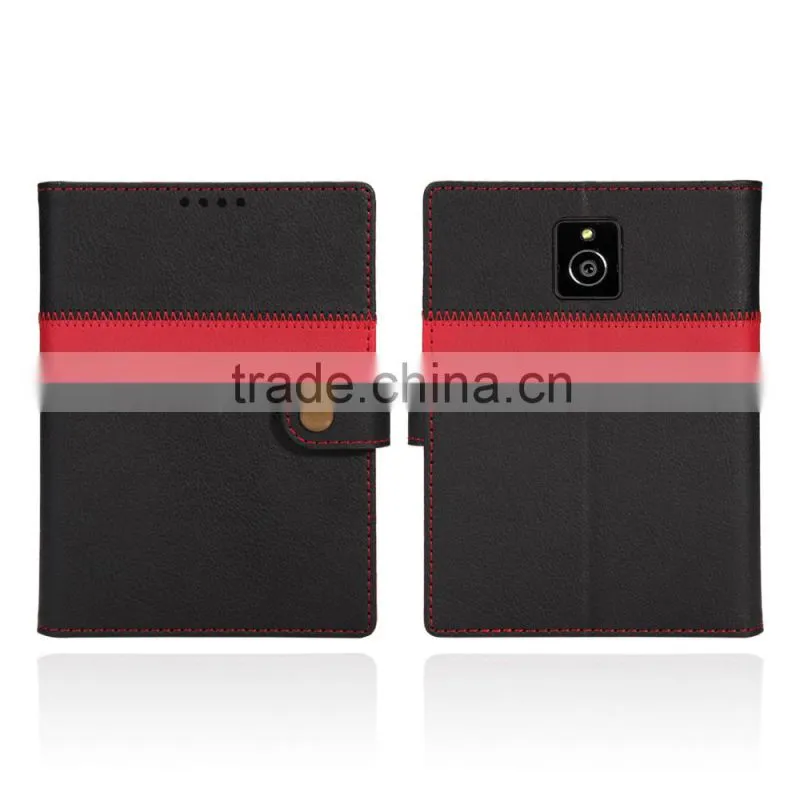 Wallet mobile phone leather case for Blackberry Passport Q30