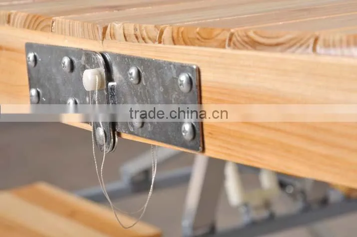 Really factory outdoor Aluminum portable wooden picnic table