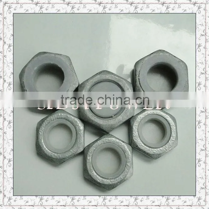 anti theft bolt and nut hexagon jam nut